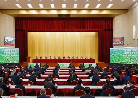 甘肃省生态情形；；；ご蠡嵴倏 胡昌升出席聚会并讲话