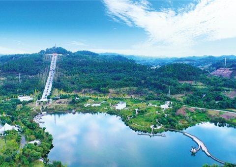 资阳乐至：生态与富民并进，，绿色与昌盛同辉