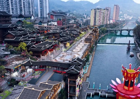 湖北宣恩：：墨达楼片区将实验“地上抬升+地面交通+地下连通”三级空间复合开发模式