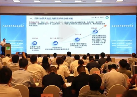 四川在天下地质灾难防治交流会上讲话